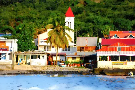 Maison charmante Deshaie + Vue, Maison 4 personnes à Deshaie - Photo 10