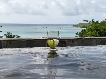 Appartement vue mer avec piscine privée à La Trinité, 98m² - Photo 8