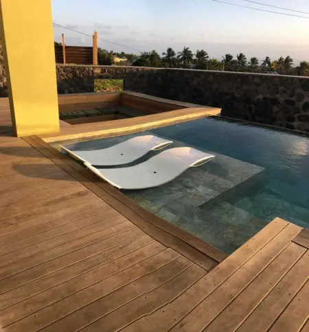 Villa spacieuse avec piscine à Saint-Pierre, Villa 6 personnes à Ravine des Cabris, Saint Pierre - Photo 9