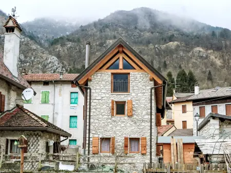Albergo Diffuso - Cjasa de Barce, Appartement 6 personnes à Lago di Barcis - Photo 17