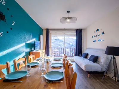 Appartement à Peyragudes, Duplex à Peyragudes pour 8 personnes avec parking - L1070002