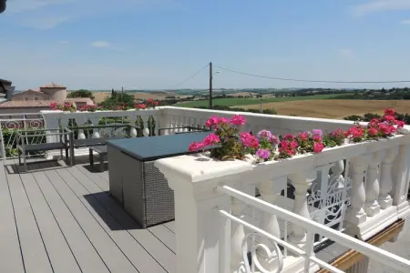 Villa Panoramique, Villa moderne avec piscine à Nailloux - Photo 2