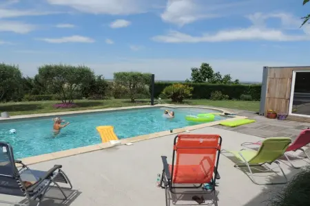 Villa Panoramique, Villa moderne avec piscine à Nailloux - Photo 4