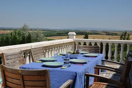 Villa Panoramique, Villa moderne avec piscine à Nailloux - Photo 16