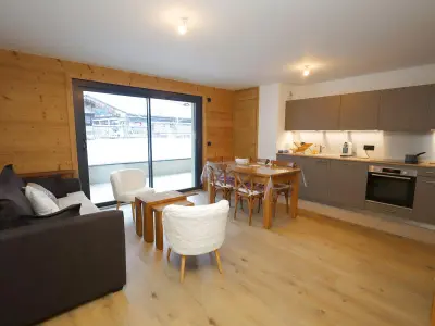 Appartement à Les Houches, Appartement 3 pièces, 6 pers, proche commodités, parking sécurisé - L1070860