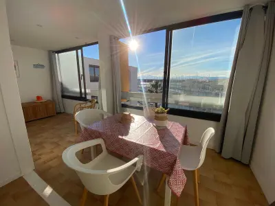 Appartement à Port Leucate, Port Leucate: T2 Climatisé, WIFI, Animaux ok, Parking Sécurisé - L1070946