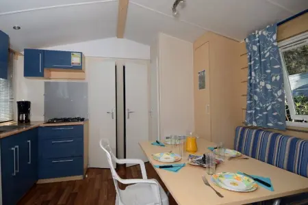 Domaine résidentiel de Plein Air La Pinède 2, Mobil-home avec jardin - Photo 3