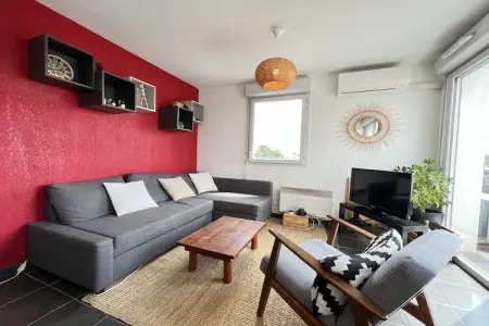 Appartement à Toulouse, Le Pavot - 4p, terrasse & vue imprenable / parking - L1071123