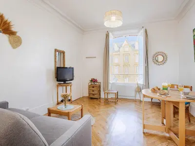 Appartement à Cabourg, Studio cosy avec vue sur mer à Cabourg, idéal pour deux - L1071211