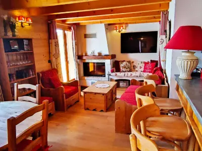 Chalet à Isola 2000, Charmant chalet à Isola 2000 avec cheminée - L1071274