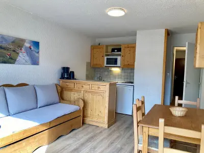 Appartement à Les Deux Alpes, Studio confortable pour 4 pers., animaux admis, proche des pistes - L1071409