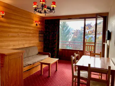 Appartement à Les Deux Alpes, Studio chaleureux au pied des pistes, animaux admis - L1071413