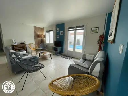 Gîte familial avec piscine chauffée à Bretignolles-sur-Mer - Photo 6