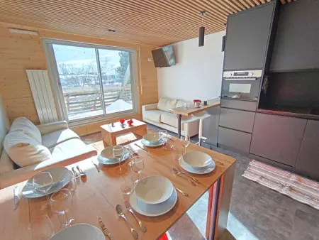 Studio Cabine 6 Pers, Balcon, Piau-Engaly, Appartement 6 personnes à Piau Engaly - Photo 3