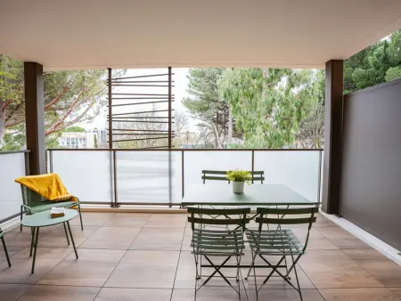 Appartement T2 avec grande terrasse et parking, Appartement 2 personnes à Balaruc les Bains - Photo 4