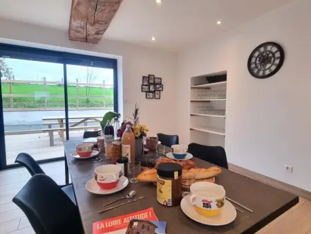 Gîte chaleureux 8 pers. avec piscine et animaux acceptés - Photo 15