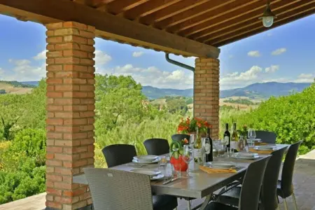 Villa Il Cipresso, Villa 8 personnes à Casale Marittimo - Photo 20