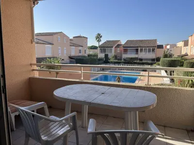 Appartement à Agde, T3 climatisé avec parking et piscine à 200m de la plage au Cap d'Agde - L1071884