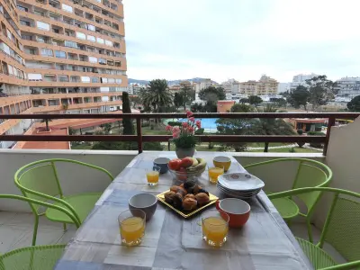 Appartement à Roses, Charmant studio à Roses, Costa Brava avec piscine, Wi-Fi, proche plage, pour 4 personnes. Réservez vite ! - L1071919