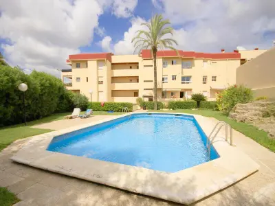 Appartement à Xàbia, Appartement moderne 2 chambres à 100m de la plage avec piscine et jardin à Javea - L1072051