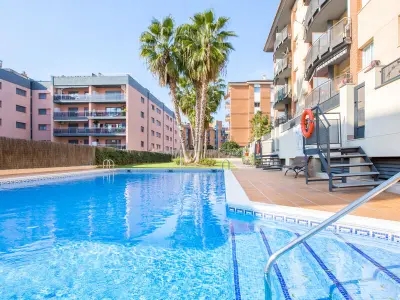 Appartement à Lloret de Mar, Appartement à Lloret de Mar pour 4 pers, piscine, parking, proche plage de Fenals - L1072176