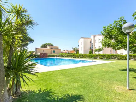 Appartement à Calella de Palafrugell: 5 pers., piscine, jardin, proche mer - Photo 7