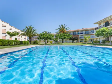 Appartement à Calella de Palafrugell: 5 pers., piscine, jardin, proche mer - Photo 8