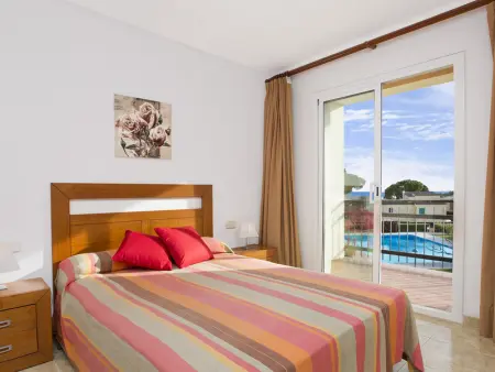 Appartement à Calella de Palafrugell: 5 pers., piscine, jardin, proche mer - Photo 12