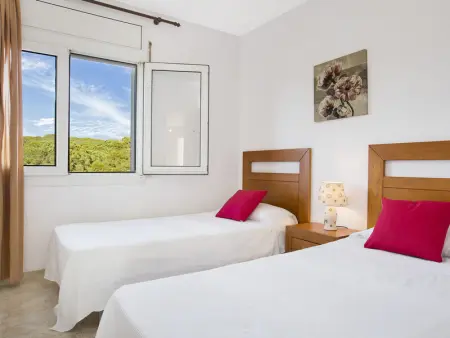 Appartement à Calella de Palafrugell: 5 pers., piscine, jardin, proche mer - Photo 13