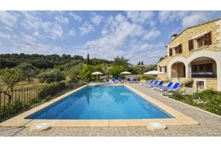 Pla de Ses Rotes, Maison en Espagne avec Piscine & Vue Montagne - Photo 8