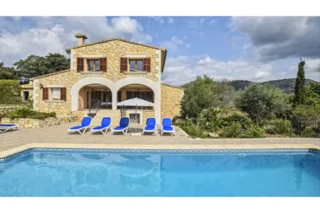 Pla de Ses Rotes, Maison en Espagne avec Piscine & Vue Montagne - Photo 10