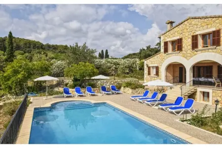 Pla de Ses Rotes, Maison en Espagne avec Piscine & Vue Montagne - Photo 14