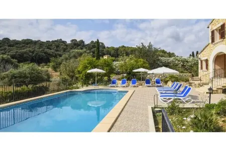 Pla de Ses Rotes, Maison en Espagne avec Piscine & Vue Montagne - Photo 15