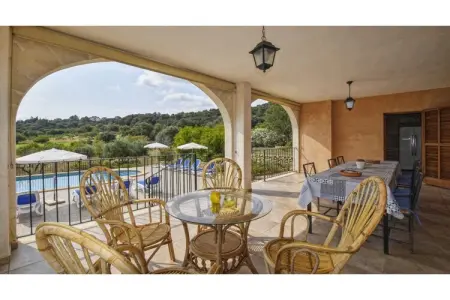 Pla de Ses Rotes, Maison en Espagne avec Piscine & Vue Montagne - Photo 30