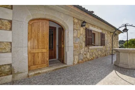 Pla de Ses Rotes, Maison en Espagne avec Piscine & Vue Montagne - Photo 36