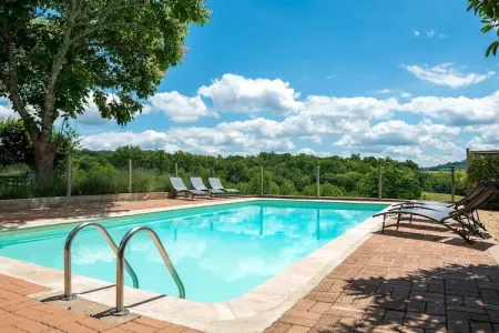 Maison Olivier, Belle maison de vacances avec piscine à Teillots - Photo 1