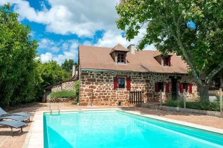 Maison Olivier, Belle maison de vacances avec piscine à Teillots - Photo 14