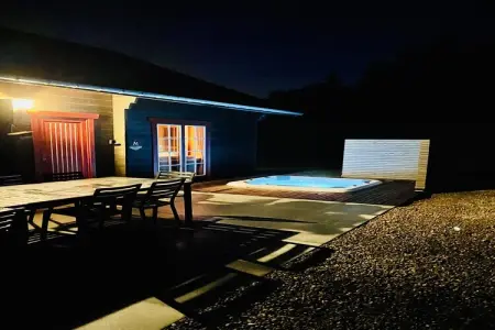 Le Chalet de Morfat, Chalet dans les Ardennes avec Sauna & Jardin - Photo 5