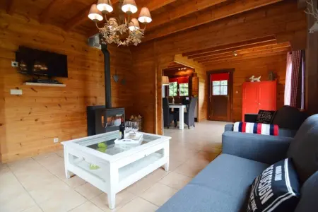 Le Chalet de Morfat, Chalet dans les Ardennes avec Sauna & Jardin - Photo 8