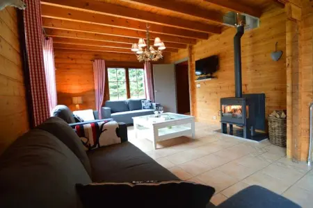 Le Chalet de Morfat, Chalet dans les Ardennes avec Sauna & Jardin - Photo 9