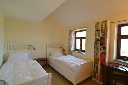 La maison du libraire, Maison de vacances confortable à Izier avec bibliothèque - Photo 14