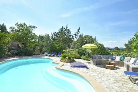 Villa Cigalières, Villa à Fréjus avec piscine et plage - Photo 7
