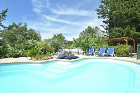 Villa Cigalières, Villa à Fréjus avec piscine et plage - Photo 8
