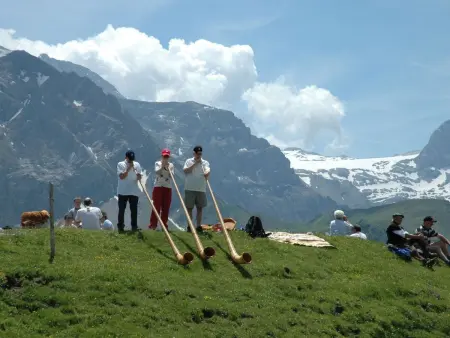 Bärgchutzli Parterre, Appartement 2 personnes à Adelboden - Photo 6