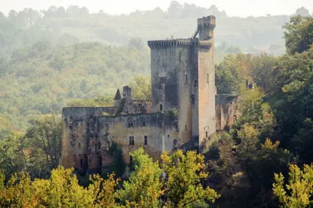 Le Caillauda, Manoir au sommet d'une colline avec piscine - Photo 32