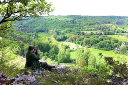 Le Pigeonnier, Maison au sommet d'une colline avec vue sur la vallée - Photo 15