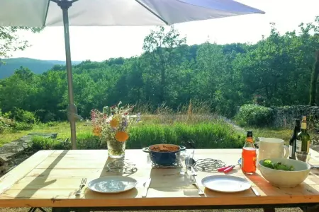 Le Pigeonnier, Maison au sommet d'une colline avec vue sur la vallée - Photo 36