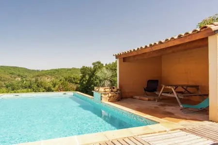Villa Céthi, Villa paisible à Calamane avec piscine privée - Photo 8