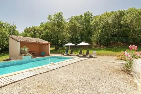 Villa Céthi, Villa paisible à Calamane avec piscine privée - Photo 9