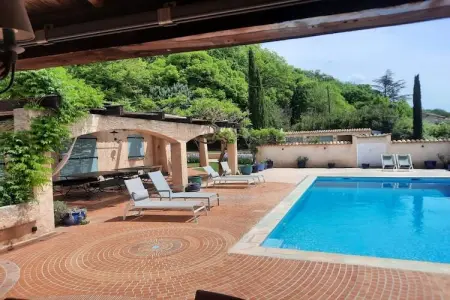 Mas la Baouque, Villa à Salernes avec piscine privée & jardin - Photo 12